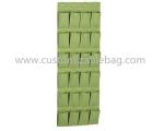 Fashion Blue Non Woven Storage Boxes 24 Pocket Over Door Shoe Organizer
