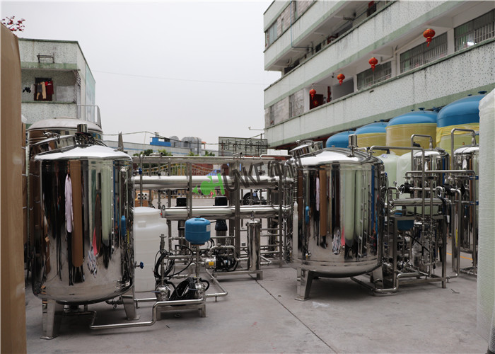 Automatic Valve Salt Water To Drinking Water Purifier / Reverse Osmosis Machine