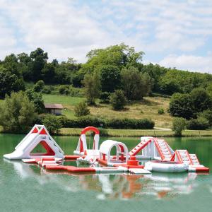Buy cheap France Inflatable Commercial Water Park / Lake Inflatable Water Games Park from wholesalers