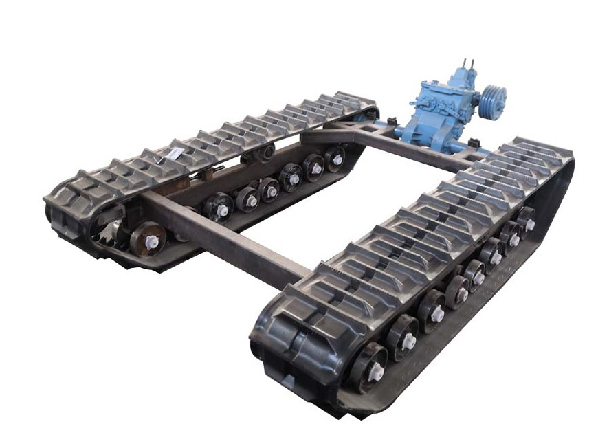 Customized Rubber Crawler Track Undercarriage For Borehole Drilling Rig Machines