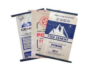 Wholesale Empty Gusseted Polypropylene Bags Laminated PP Woven Bag Cement from china suppliers