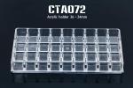 36 Holes 24mm Acrylic Cosmetic Bottle Display Lipstick Stand Holder