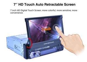 Wholesale Single Din Car Mp5 Player Touch Screen 7158B 7 Inch Car Stereo Dvd Player from china suppliers