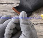 EN388 CE 3121 Auto Repair Pu Coated Nylon Knitted Gloves