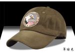 Beige Waterproof Golf Cotton Baseball Cap 3D Embroidery Modern Style Soft Touch