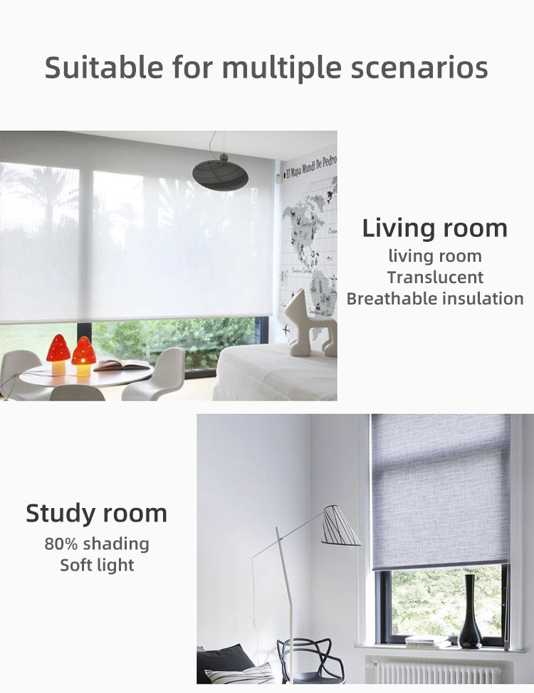 Tuya Zigbee Smart Curtain Motor Automatic Remote Control Tubular Motor For Rolling Shutter