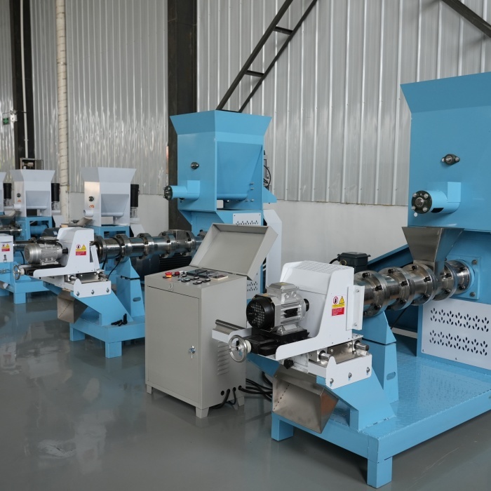 Floating Fish Feed Extruder Machine To Produce Floating Pellets