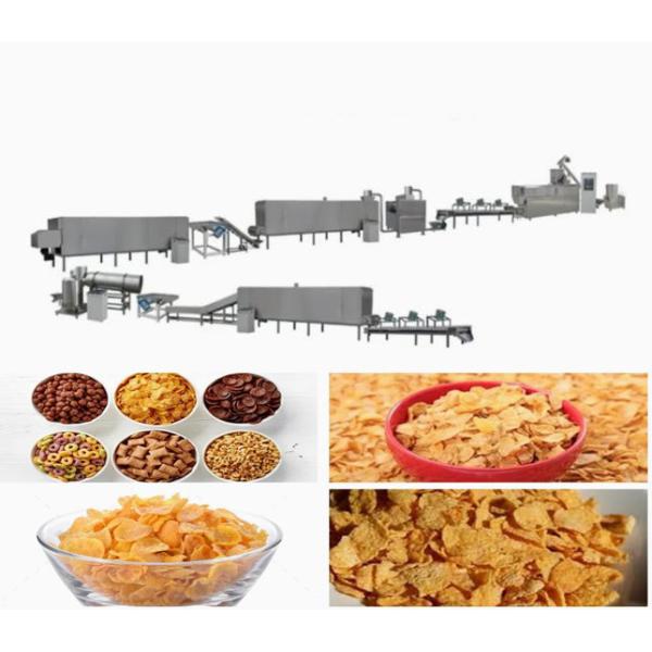 Breakfast Cereal Corn Flakes Processing Line , Chocolate Chip Bread Machine