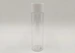 100ml Cylinder Plastic PET Bottle With Screw Cap For Cosmetic Packaging