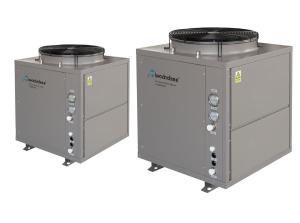 Wholesale High Temperature Hot Water Commercial Heat Pump , Air Source R134A Heat Pump from china suppliers