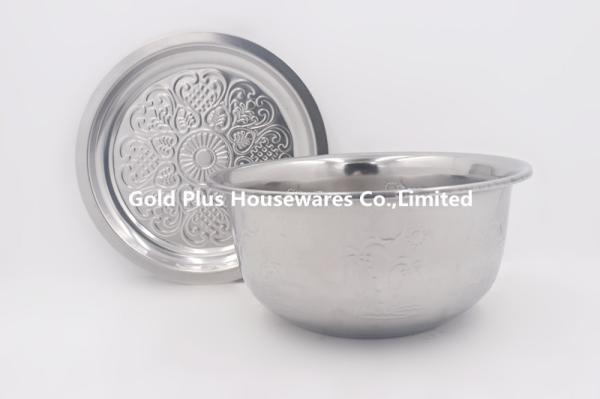 18cm Hot sale kitchen oil basin stainless steel cookware set sauce bowl with