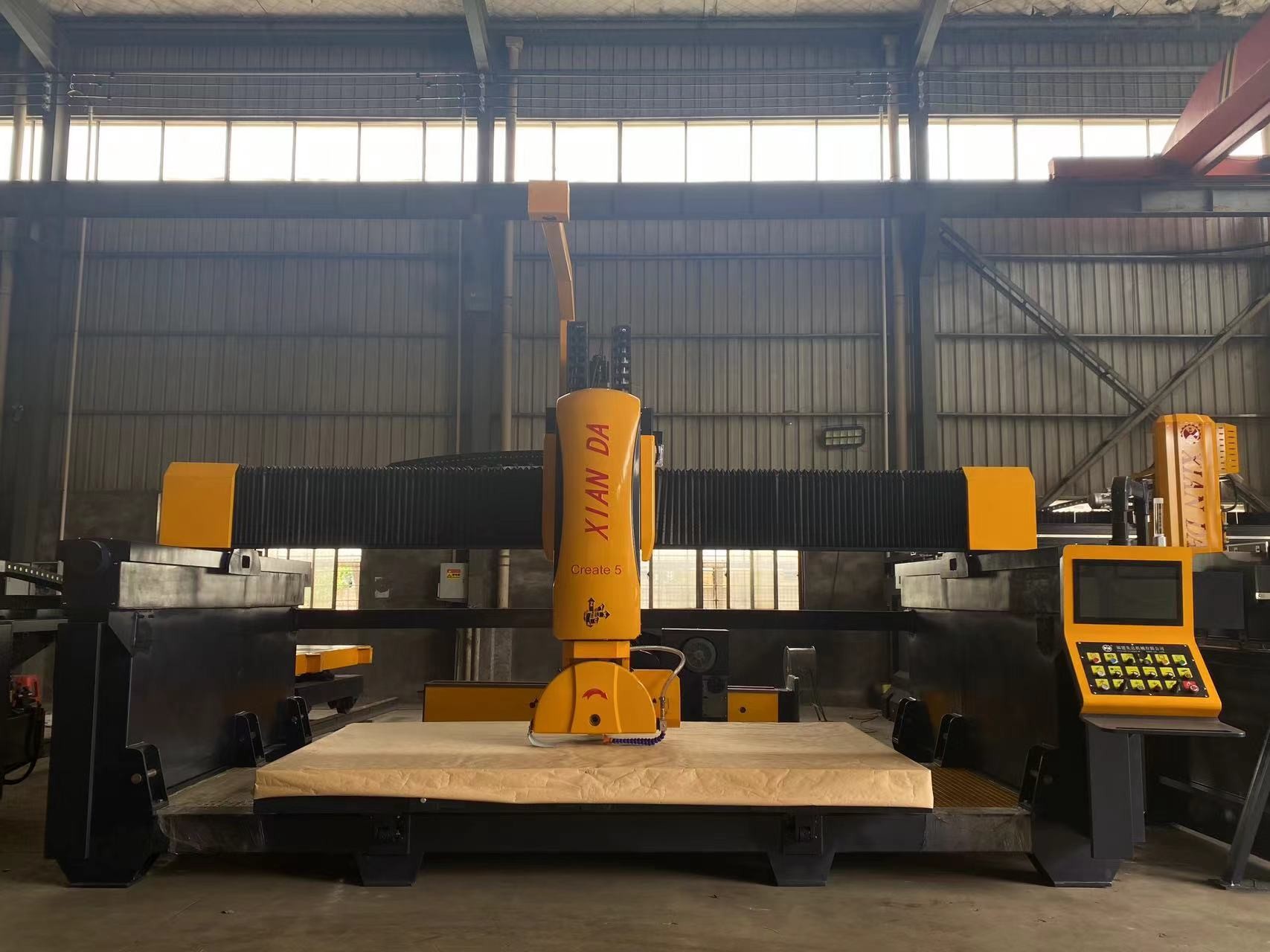 380V Stone Processing Machine Bridge Saw Cutting Machine With 350-600mm Cutting Blade Diameter