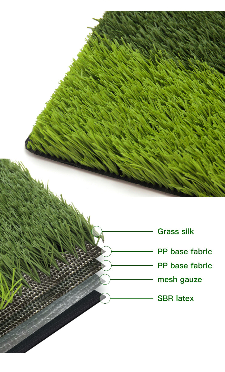 FIFA Quality Artificial Turf Anti-Slip Wear Resistant Low Friction Artificial Grass Waterproof Hot Selling Synthetic Turf Provider OEM By Factory