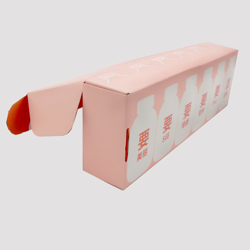 Healthcare Packaging Corrugated Mailer Boxes 250g Collapsible Two Sides Custom Printed