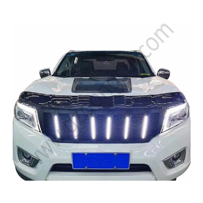 Lightweight OEM ABS Plastic Black Car Front Grill For Nissan NP300
