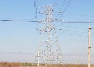 Wholesale Transmission Line Angle Steel Tower , Hot Dip Galvanization Electric Power Tower from china suppliers