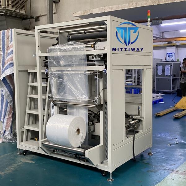 Fully Automated Bag Inserter Machines Liner Inserter High Tech Enterprises