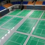 Floor Accessories Provided Relle PVC Vinyl Flooring Rolls for Indoor Badminton