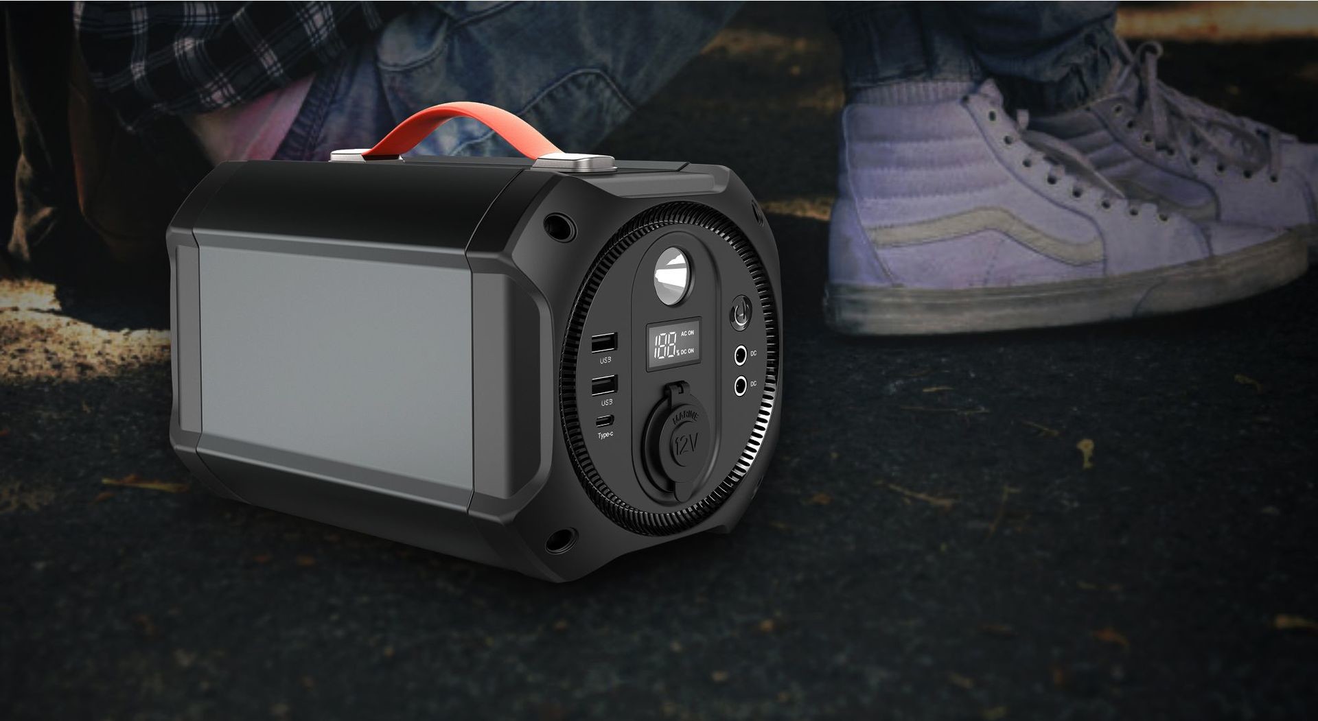 Outdoor energy storage portable backup UPS uninterrupted emergency power supply