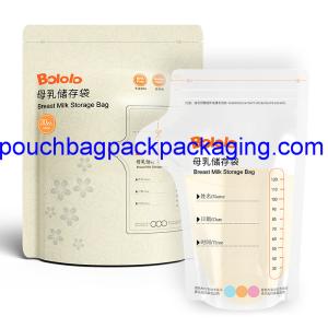 Wholesale Thermal sensor breast milk storage bag 120 ml, Pot breast milk storage bag from china suppliers