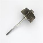 GT35R GTX3582R Turbo Spare Parts Wheel Shaft For 62.35mm X 68mm 9 Blades
