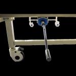 97CM 20in Hospital Manual Nursing Delivery Bed Medical Nursing For The Disabled
