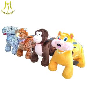Wholesale Hansel kids amusement rides electric animal plush ride for shopping mall from china suppliers