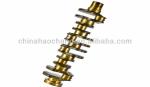 Genuine Machinery Engine Parts manufacturing forged crankshaft 6D125