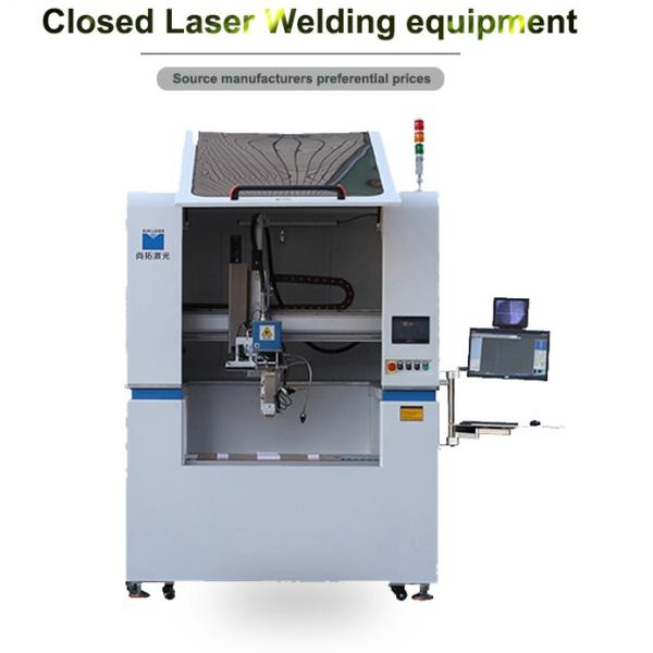 Four Axis Battery Laser Welding Machine Fiber Optic Lithium Battery Welder
