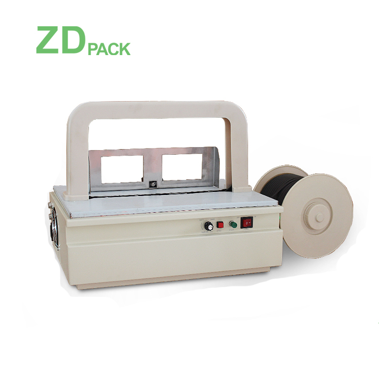 Small Auto Table Strapping Machine Electronics Packaging Table Banding Machine
