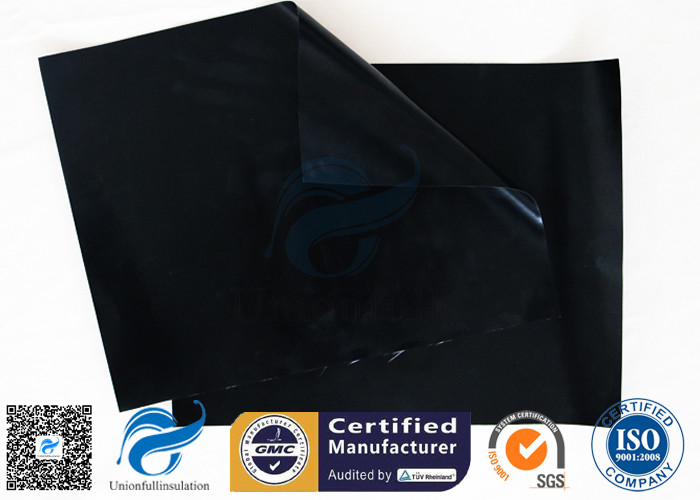 Non Stick Silicone Baking Mat Black PTFE BBQ Grill Mat Non Stick Dishwasher Safe