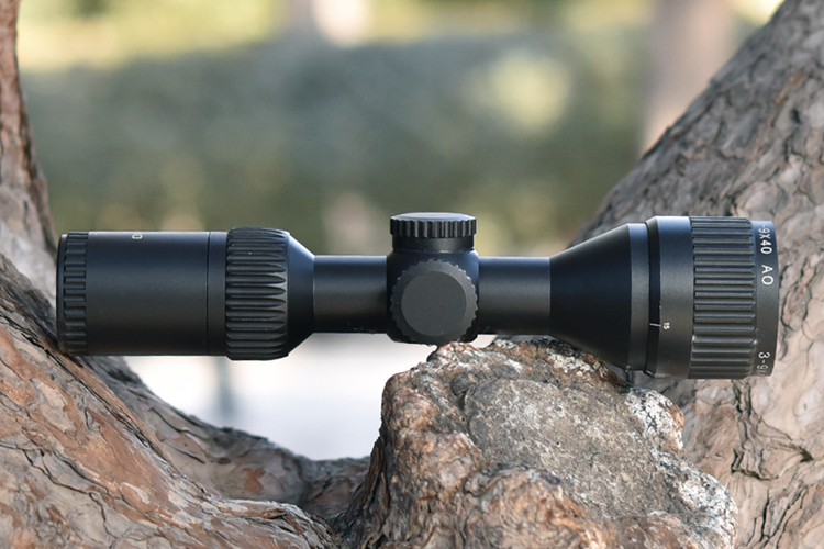 Optic Type AR 3-9x40 AO Tactical Sight Hunting Scope with 230mm Length Eye Pupil