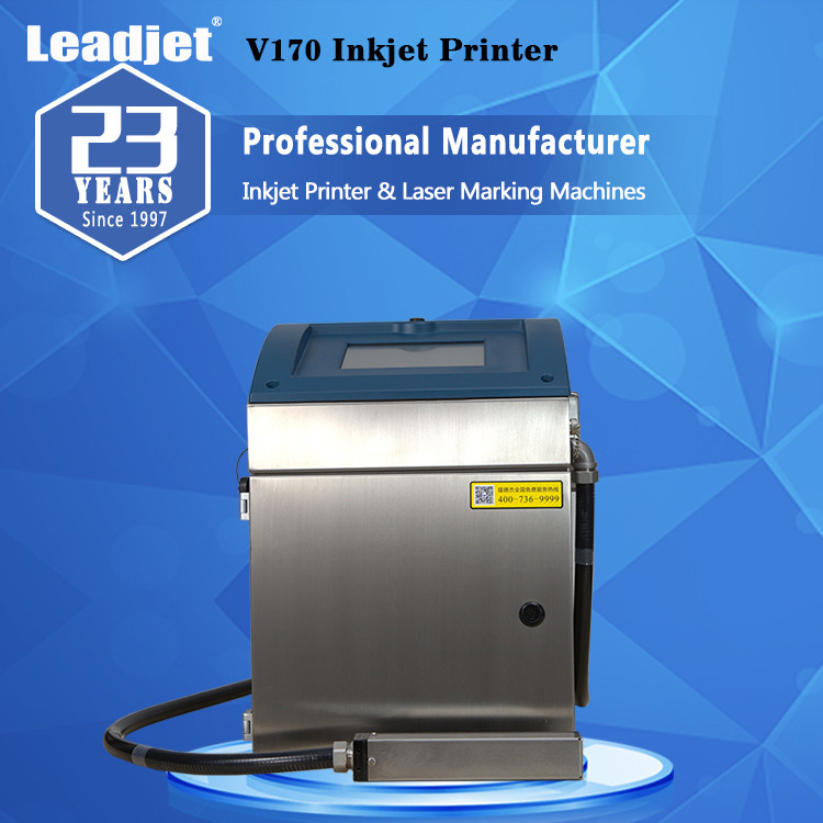 Leadjet Easy Operate Dot Matrix Date Coding Machine For Cardboard Box
