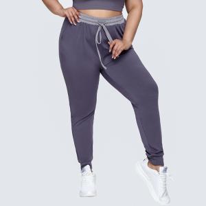 Wholesale Loose Quick Drying Plus Size Yoga Pants Running Drawstring Casual Sports Trousers from china suppliers
