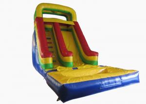 China Customized Large Inflatable Water Slides , Blow Up Pool Slides For Inground Pools on sale