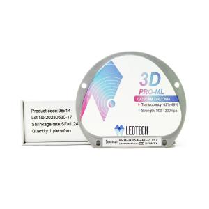 Buy cheap 98mm Manual 3D Multilayer Zirconia Blocks Dental 10MM - 30MM Thickness from wholesalers