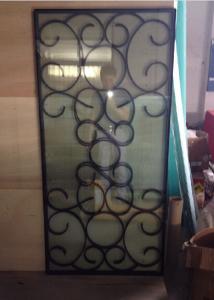 Wholesale wrought iron glass of 10*10 MM black steel bar from china suppliers