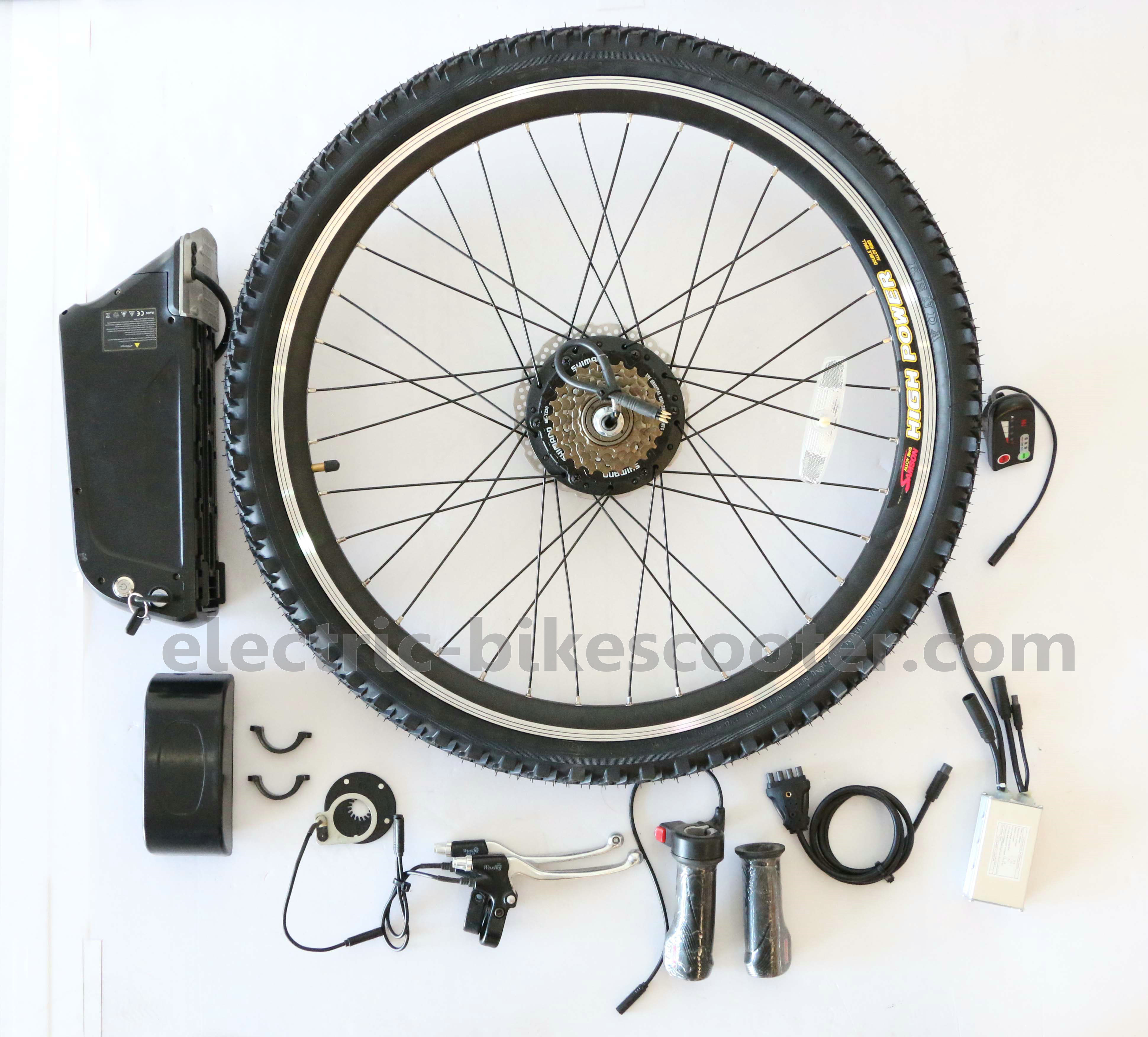 250W 36V Electric Bike Rear Wheel Conversion Kit