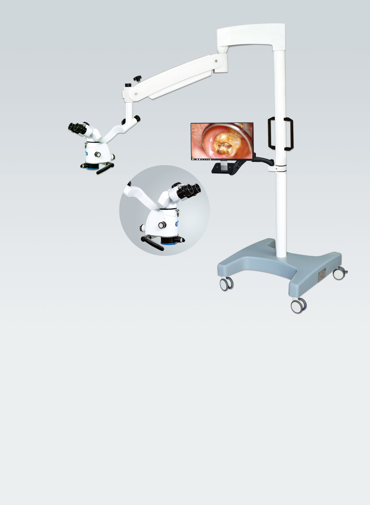 Endodontics ENT Dental Surgical Microscope Practical With Objective Lens