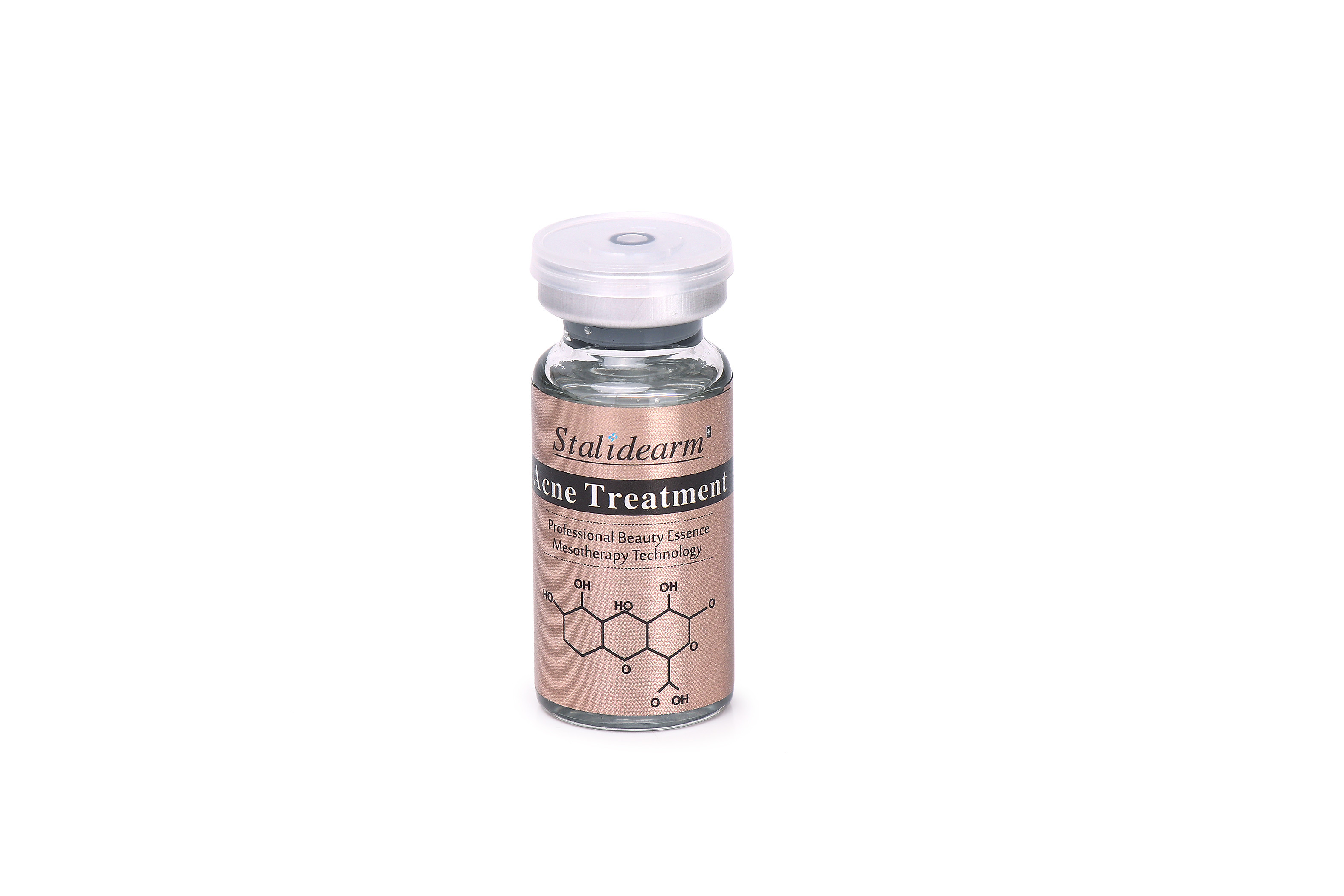 Luxurious 24k Hyaluronic Acid Meso Serum Set Lightweight Texture Acne Treatment Solution 10ml Bottle