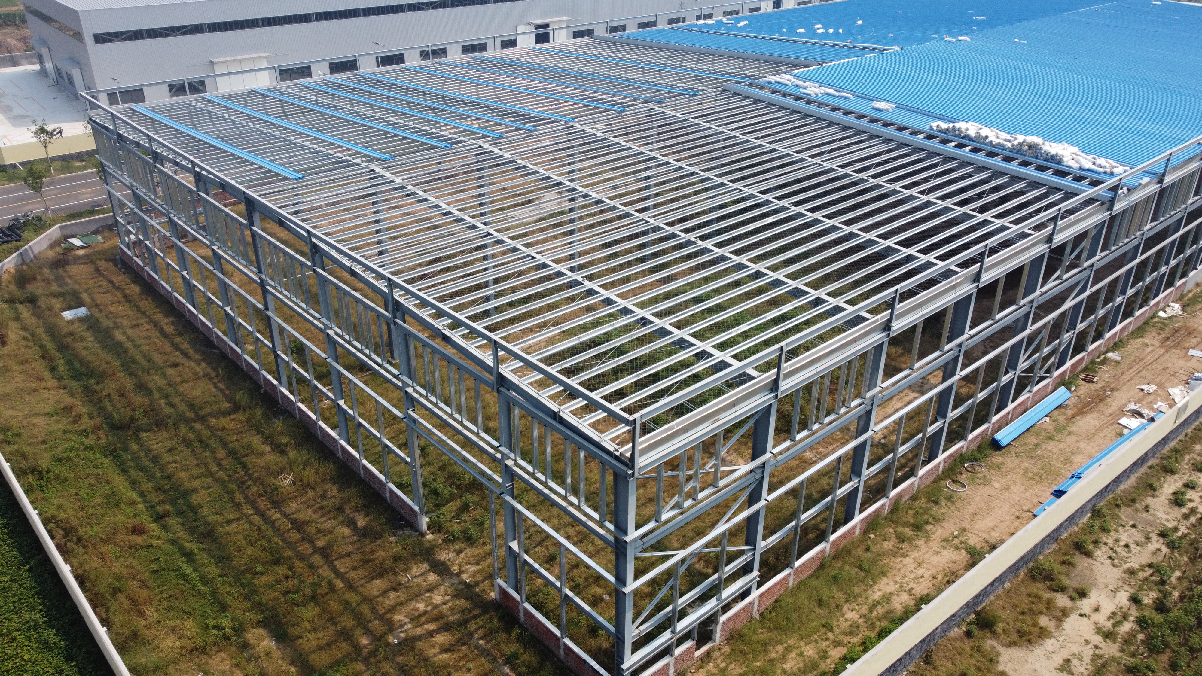 Pre-engineered Steel Structure Workshop Single and Multi-span Steel Structure Workshop