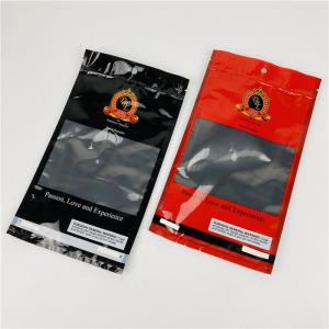 China Smoking Tobacco Zipper Pouch Tobacco Cigars 1kg Packaging Bag With  16oz Tobacco Plastic Bags on sale
