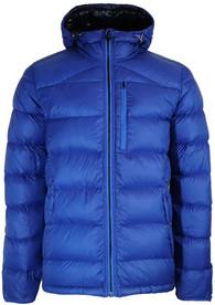 Wholesale Blue Mens Warm Waterproof Coat , Hooded Mens Waterproof Puffer Jacket from china suppliers