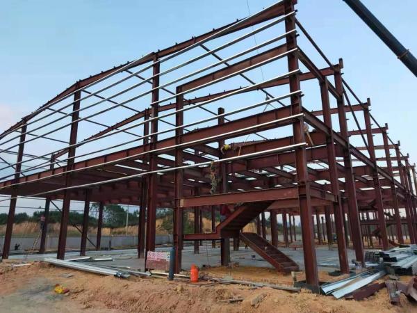 Customizable Industrial Multi Story Steel Structure Building With Mezzanine