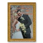 Custom People Dress Wedding Portrait Paintings For Holiday Gif