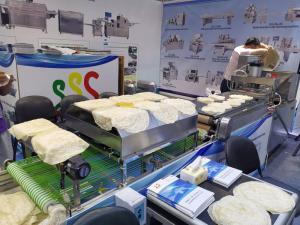Wholesale Stainless Steel Pita Production Line Temperature Control Range 0-300℃ 220V / 380V from china suppliers