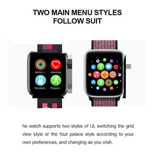 T500 X6 W26 W34 W26+ Health Fitness For Apple Android Ios Full Sereen Smart Watch