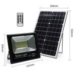 IP67 High Lumen Outdoor LED Flood Light With Power Display , 200w Solar Flood
