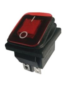 Wholesale KCD 4 Waterproof Electrical Rocker Switches 1 Big Wide Button 9 Pins from china suppliers