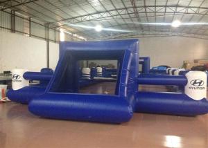 Wholesale Outdoor Funny Inflatable Football Games Digital Printing dark blue customized inflatable football area from china suppliers